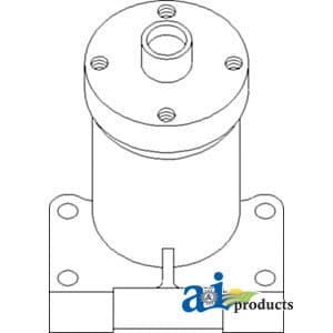 J942896 - Support, Fan Pulley - Thumbnail 2