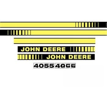 JD4055 - Hood Decal