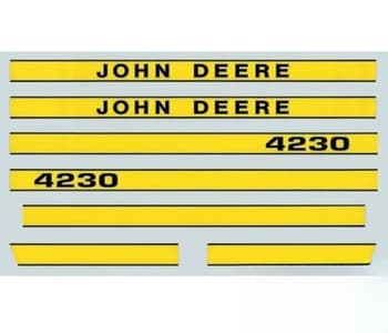 JD4230 - Hood Decal