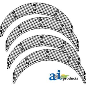 JT9170 - Brake Lining Kit (Set of 4 w/ Rivets)