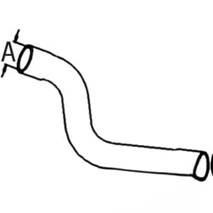 K201976 - Lower Radiator Hose - Thumbnail 4