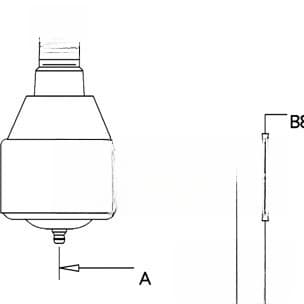 K207721 - Power Steering Cylinder End