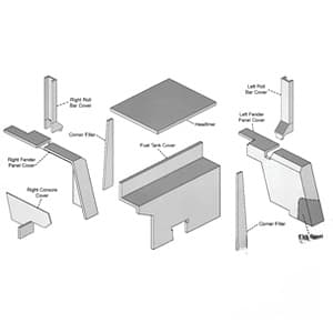 K61270 - Cab Upholstery Kit