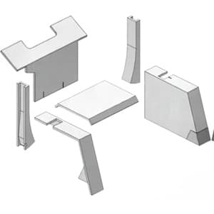 K62094 - Cab Upholstery Kit, Gray