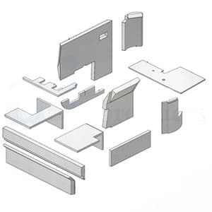 K64254 - Cab Upholstery Kit (4WD)