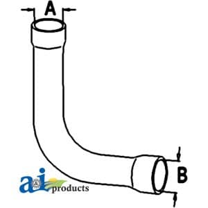 K921972 - Radiator Hose, Upper - Thumbnail 2
