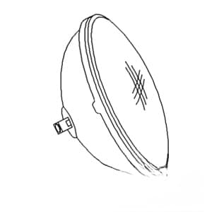 K962145 - Sealed Beam Bulb (12 Volt) - Thumbnail 4