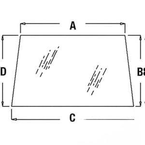 L112972 - Glass, Windshield