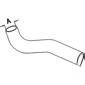 L56296 - Upper Radiator Hose