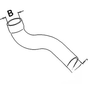 L56304 - Upper Radiator Hose
