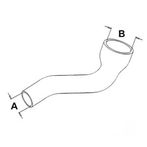 L58814 - Upper Radiator Hose