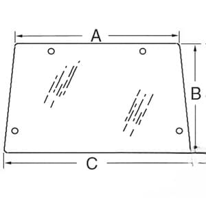 L57980 - Glass, Side (RH/LH)