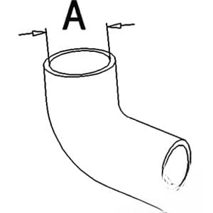 L62211 - Upper Radiator Hose