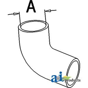 L62211 - Radiator Hose, Upper