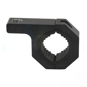 LBS200H - 2") 1.75" 1.50" Cast Aluminum w/ Rubber Inserts (1" Horizontal Bar Clamp Light Bracket Set (2) - Thumbnail 2