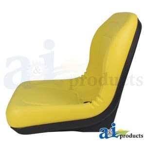 LGT100YL - Seat, Lawn & Garden, UTV, Tractor, Yellow Vinyl - Thumbnail 3