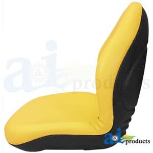 LGT125YL - Seat, Lawn & Garden, UTV, Tractor, Skidsteer, Yellow Vinyl - Thumbnail 2