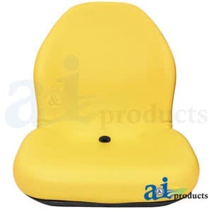 LGT125YL - Seat, Lawn & Garden, UTV, Tractor, Skidsteer, Yellow Vinyl - Thumbnail 3