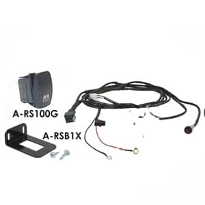 LTB332EKT - Switch Harness Flood / Spot Combo 32" Straight Double Row LED Light Bar Kit