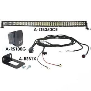 LTB350CEKT - Switch Harness Flood / Spot Combo 50" Curved Double Row LED Light Bar Kit