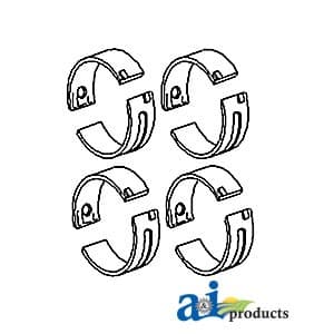 MB113-20 - Bearing Set, Main (.020", set of 3) - Thumbnail 2