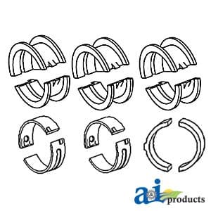 MB336-10 - Bearing/Washer Set, Main (.010", set of 6) - Thumbnail 2
