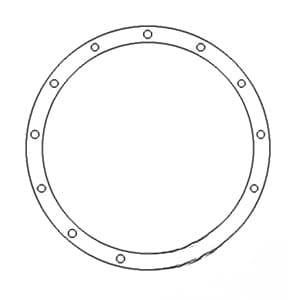 NAA4036A - Axle Housing Gasket