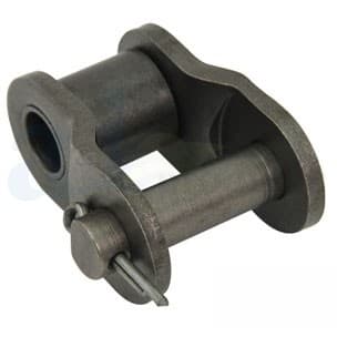 OL120M - Metric Offset Link w/ Cotter Pin