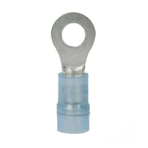 R09 - 10 Pk Stud Size #8 Wire Size 16-14 Insulated Ring Terminal - Thumbnail 3