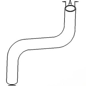 R110670 - Upper Radiator Hose