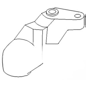 R115659 - Steering Arm (LH)