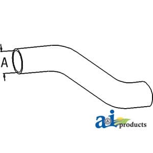 R128002 - Lower Radiator Hose - Thumbnail 2
