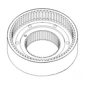 R130071 - W/ Hub Ring Gear