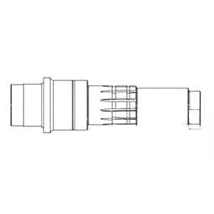 R129763 - Shaft, PTO Output Drive