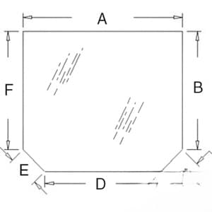 R129954 - Glass, Rear - Tinted