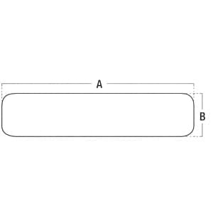 R198147 - Glass; Lower Rear, Tinted