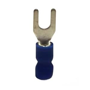 R25 - 10 Pk Stud Size #6 Wire Size 16-14 Insulated Spade Terminal - Thumbnail 2