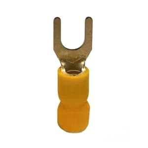 R29 - 10 Pk Stud Size #10 Wire Size 12-10 Insulated Spade Terminal - Thumbnail 2