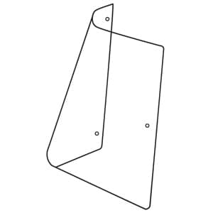 R201575 - Glass, Rear Side (RH); Tinted