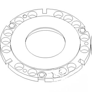 R47628 - Front PTO Plate - Thumbnail 2