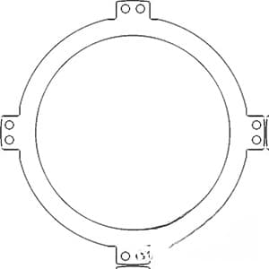 R48235 - 4th Planetary Brake/Clutch Pack Plate