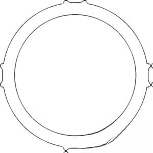 R48236 - Planetary Brakes/Clutch Pack Plate