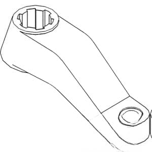 R52839 - Steering Arm (LH)