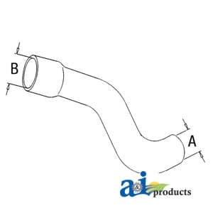 R53407 - Radiator Hose, Upper