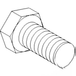 R55184 - PTO (7/16") Bolt