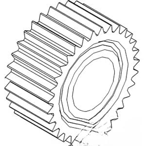 R59696 - Used w/ A-R59698 Shaft Pinion Gear