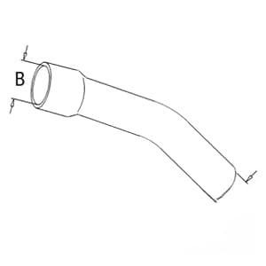 R61435 - Upper Radiator Hose