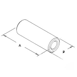 R73635 - MFWD Steering Motor Rear Pivot Pin