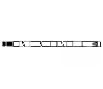 R72447 - Shaft, PTO (1000 RPM)