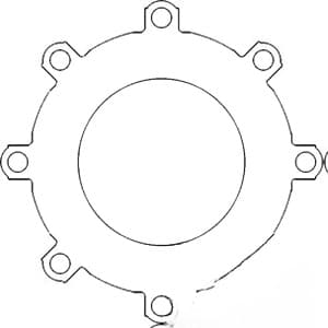 R85626 - C1 & C2 Clutch Assembly Plate